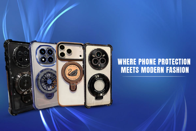 Trendy phone cases styled as modern fashion accessories by CoversGen